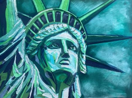 Statue of Liberty by artist Anastasia Shimanskaya